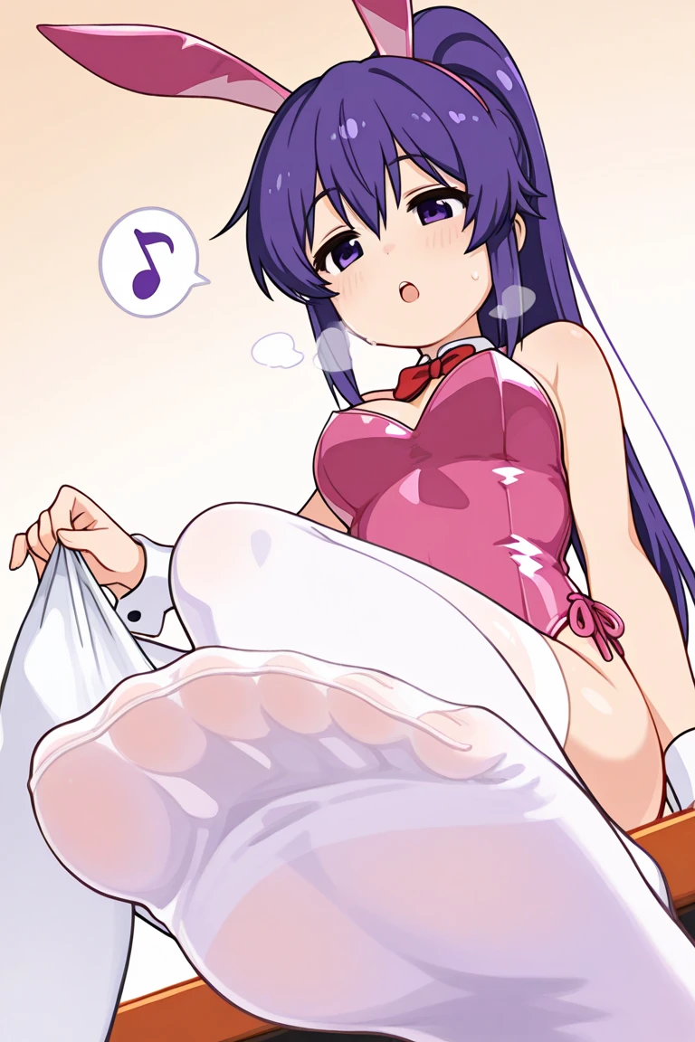 (masterpiece:1.4), (Highest quality:1.3), (high resolution:1.2), Perfect Anatomy, Well-formed face,Accurate depiction,Precise depiction,Beautiful depiction,(Rui々Shishi Body:1.1), (Healthy Body:1.1),(Shiny Hair:1.2), Well-formed face, Glassesをかけた, Glasses, Face, Lewd smile, Large Breasts,Big Tits,  Big Tits, transistor glamor, Transistor Grammar, Tight waist,Well-balanced body, Flexible legs, Flexible fingers, I can see your forehead, Wide forehead, Ponytail, 1girl, 1 girl, Clothes stuck with sweat, Erect nipples covered by clothes, With clothes on, (Common buzzard, maid costume, frilled apron, waist apron, wide sleeve, breast curtains, no good, garter belt, partially visible vulva, Black Stockings, Torn Stockings, Sexy Lingerie, Lace panties, Shift panties, panty a side, 1 maid), vaginal sex, Sex, insert, rape, Normal position, Put your arms between your legs, Opening the pussy with fingers, spreading pussy,spread pussy, Open up, Precision, Precision Pussy,Beautiful pussy, Beautiful Pussy, Love juice dripping pussy, Beautiful genitalia, Open female genitalia, clitoris, 勃起したclitoris, (girl trembling with sexual climax:1.3), Open your mouth wide,Right hand near face, Gesture with right hand, Blowjob gestures, handjob gesture, Fellatio imitation, Negotiating a blowjob, Paid dating, aid communication, prostitution, Luxury bedroom, Luxury bed, Large bed, lying, on back, nsfw,
