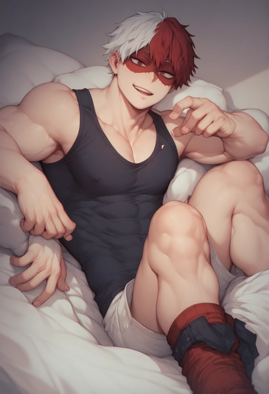 (Masterpiece, best quality),1 Boy, (Obscenity),childhood,side,Naked and lying in the snow,obscene expression,Young age,Short round face,Flat chin,Smooth and detailed face,red panties,Have muscles,bright orange short hair,blue eyes,Open his eyes wide,complicated,full body,nakedness,Obscenity,Teal panties,กล้ามเนื้อabdomen,nighttime,moon,bright colors,(depth of field:1.2),(abdomen),looking at the audience,Lying down in the snow,spread their legs,open arms,Falling snowflakes,There were many diamond-shaped ice cubes on the ground.,cold temperature, Sett, The Boss (League of Legends), 比基尼, Big muscles, Broad shoulders, handsome, The skin is doused with oil., moon, stars,
