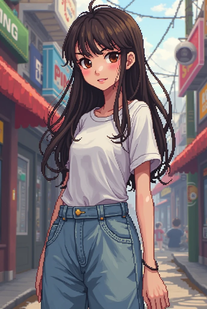 (masterpiece), (best quality), (pixiv), (yor briar:0.8), white_blouse, small breasts, cleavage, bare_shoulders,
(vaginal_object_insertion, dildo:1.1), white miniskirt,
collarbone,
long hair, black hair, red eyes, smile,
(extremely detailed CG unity 8k wallpaper), intricate, cowboy_shot, best lighting, outdoors,
earrings, Hairless pussy, hairband, pussy_juice,