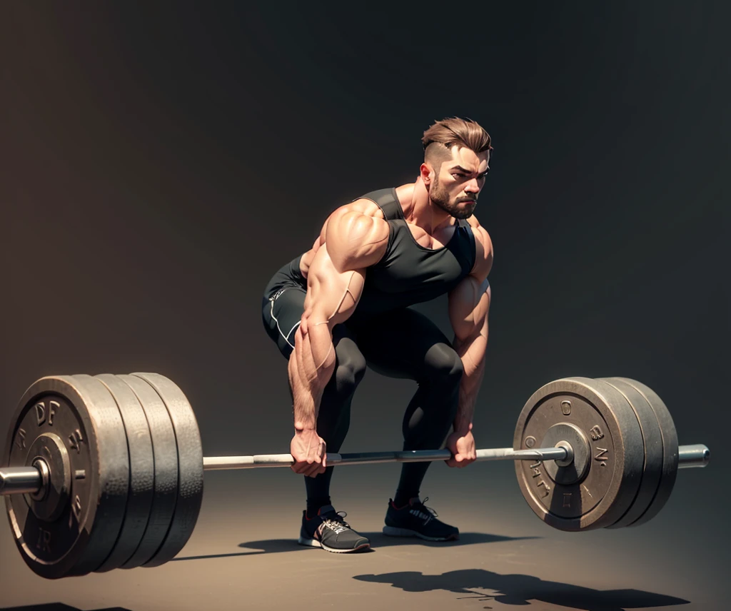 Egg breaking animated by a gym