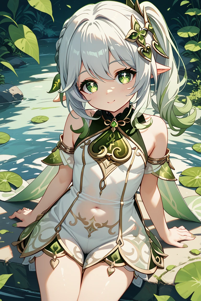 Naheedah、blush,smile、Primary school students、The back is very small、ta、Small breasts、Show me your armpits、exterior: 14 yulder Bare、The clavicle is visible、Sexy thighs、Beautiful feet、Usual hairstyle、highest quality, High resolution, unity 8k wallpaper, (shape:0.8), (Beautiful and beautiful eyes:1.6), Highly detailed face, Perfect lighting, Extremely detailed CG, (Perfect hands, Perfect Anatomy),