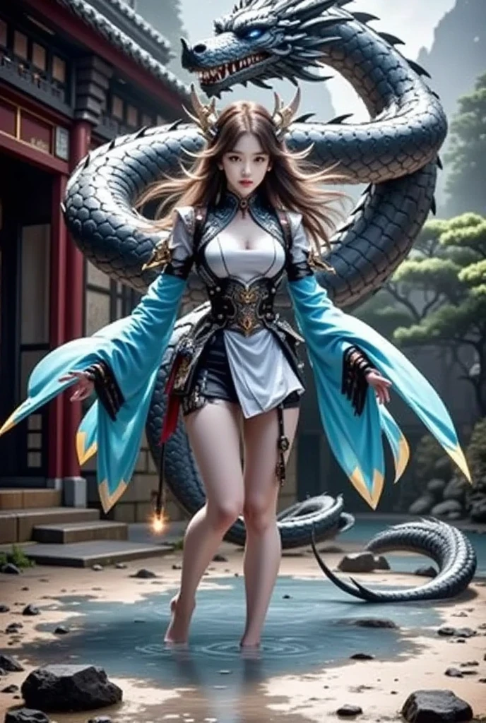 white dragon, Silver hair, Brunette Girl, big Smile, Super beautiful sparkling eyes、Girl hanging from ceiling with arms tied with rough rope、Sweat、The rope bound her body、Wet body、Rough rope digging into crotch、A large amount of liquid flows out from the groin、One leg is suspended above by a rough rope、Tied up with rope、Tightly bound、My hands are tied、Feet dangling from shackles (8k, Live Shooting, Highest quality, masterpiece: 1.4), Ultra-fine mesh, (Realism, Photorealistic: 1.48), masterpiece、最high quality、Super detailed、8k、Detailed light、Detailed Shadows、Raw、(Detailed skin)、(Realism: 1.2)、18 years old、Long Hair、White lace underwear、In the torrential rain, masterpiece, 最high quality, Ultra-high resolution, (Realistic:1.4), Beautiful face in every detail, high qualityの衣類, Amazing European Women, Wearing a white tank top, very cute, Portraiture, 肌が柔らかくてPerfect Face、Perfect Face, Shoot your hair, 8K resolution,Super Realistic,Very detailed,high quality, (Small breasts:1.5), Broad perspective,