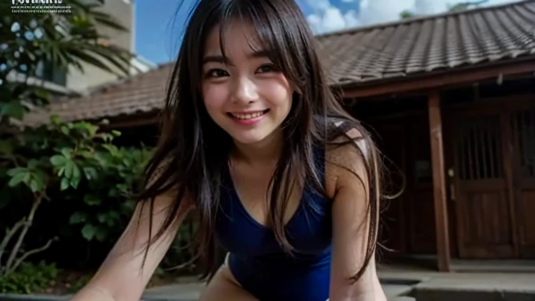 Wearing slingshot swimsuit