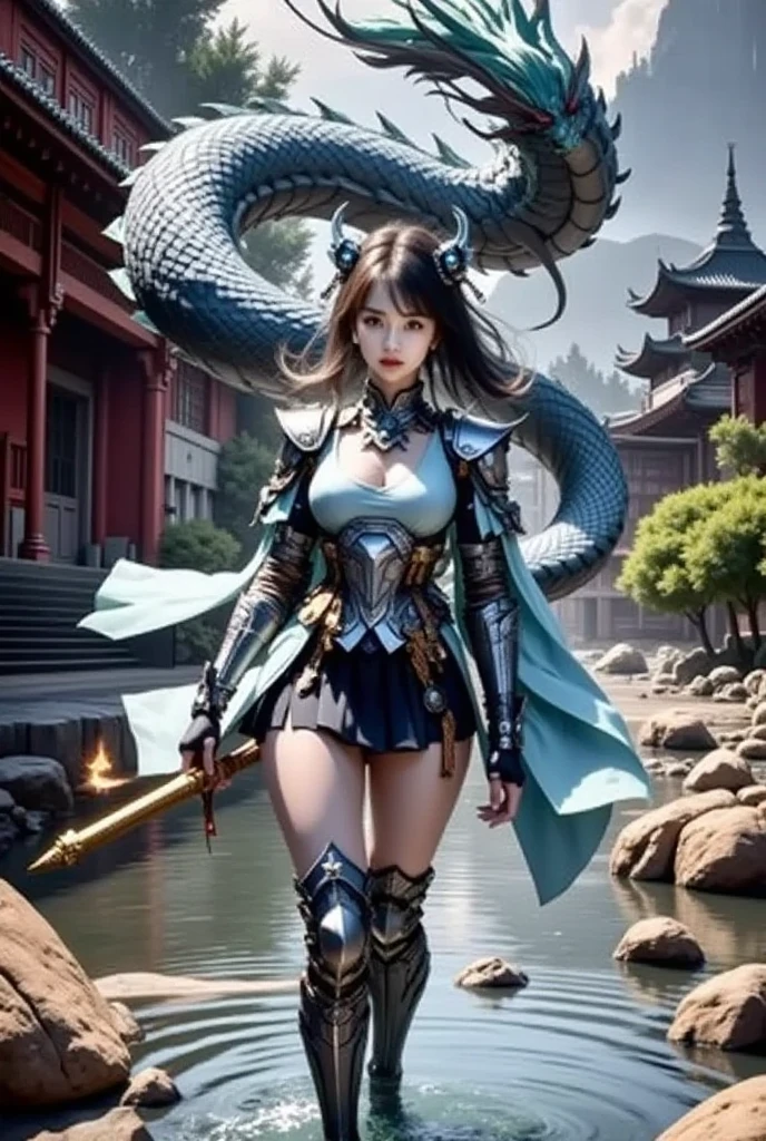 (masterpiece, best quality:1.2), (8k uhd, 16k, 32k, ultra high res), (photorealistic:1.37), (RAW photo), ultimate-realistic, ultimate-realistic details, ultimate-realistic texture, ultimate-intricate details, ultimate-realistic lighting, ultimate-realistic shadow, japanese girl, ultimate-cute face, ultimate-RAW skin, ultimate-realistic eyes, full body, wide shot, Demon, heavy armor, club, brown skin, fangs, in cave