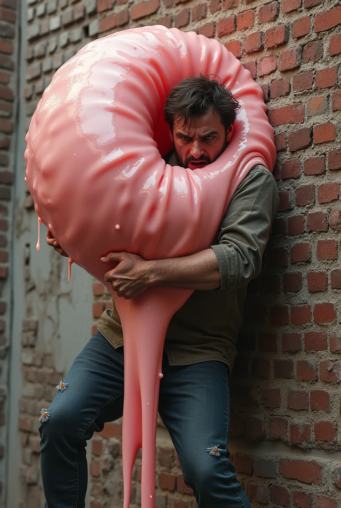 male white 40yo hairy handsome hiker being swallowed by colorful carnivorous plant with teeth and is being digested alive with pleasure he is yelling in pleasure while becoming sexual food to his predator, interspecies, vore, wet, digestion, inside creature, beard, being swallowed, from above, coil, soccer player, underwear, yellow soccer team colors, dilf, excessive cum, mucus, being swallowed, tattoos, bro, he is being engulfed by a mouth, white socks, claws, dirty sweaty socks, sweaty, wet, cum all over body, hairy body, logo socks, tentacles wrapping body, hardcore vore, digestive acids, maw, muscular athletic body, looking at viewer, large bumpy tentacles, tendrils, orange tentacles, orange slime, cum everywhere, excessive cum,
