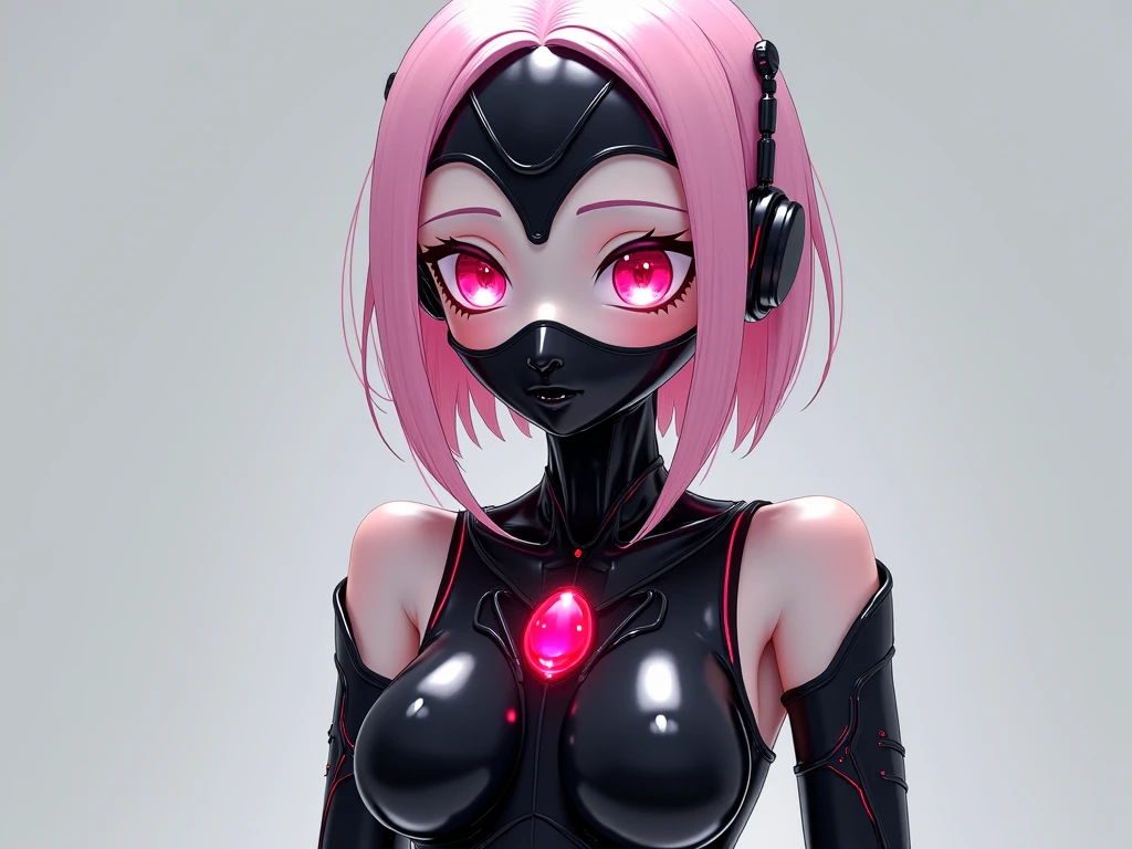 RAW, Masterpiece, Evil woman, undead, demi-human, Ultra Fine Photo, medium breast, Best Quality, Ultra High Resolution, Photorealistic, Sunlight, Portrait, Stunningly Beautiful, blindfolded, blindfold, half body, Delicate Face, Vibrant Eyes, RAW photo, 1girl, solo, 1girl, solo, half body, vr headset, onisamurais girl futuristic, pussfer vest,cyberpunk mask, mecha mask, demon, futuristic cyberpunk, tattoes, analog photo, 3d realistic, stuning potrait, (extremely detailed CG unity 8k wallpaper), of the most beautiful artwork in the world, professional photography, trending on ArtStation, trending on CGSociety, Intricate, High Detail, Sharp focus, dramatic, photorealistic, cyberpunk, futuristic, pale skin, slim body, (high detailed skin:1.2), 8k uhd, dslr, soft lighting, high quality, film grain, Fujifilm XT3, demonic feminim, glossy, pink white vibes