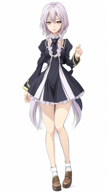 
score_9, score_8_up, score_7_up, ((( )))
,
((( 1girl, solo, Pa006, dancing, standing on one leg, outstretched arms, smile)))
,
(( Full body side view))
,
((( Petite )))
,
((( )))
,
((<lora:rezero-emilia-s3-leak-ponyxl-lora-nochekaiser:1>, emilia, braid, crown braid, flower, hair flower, hair ornament, hair ribbon, long hair, pointy ears, purple eyes, white hair, x hair ornament,detached collar, detached sleeves, frilled sleeves, frills, long sleeves, miniskirt, pleated skirt, ribbon, skirt, thighhighs, white skirt, white sleeves, white thighhighs, wide sleeves, zettai ryouiki,))
,
(( Empty white room ))
,
(((  )))
,
((((  ))) 