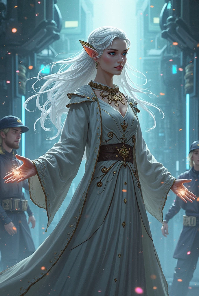 elven cultists with ice magic