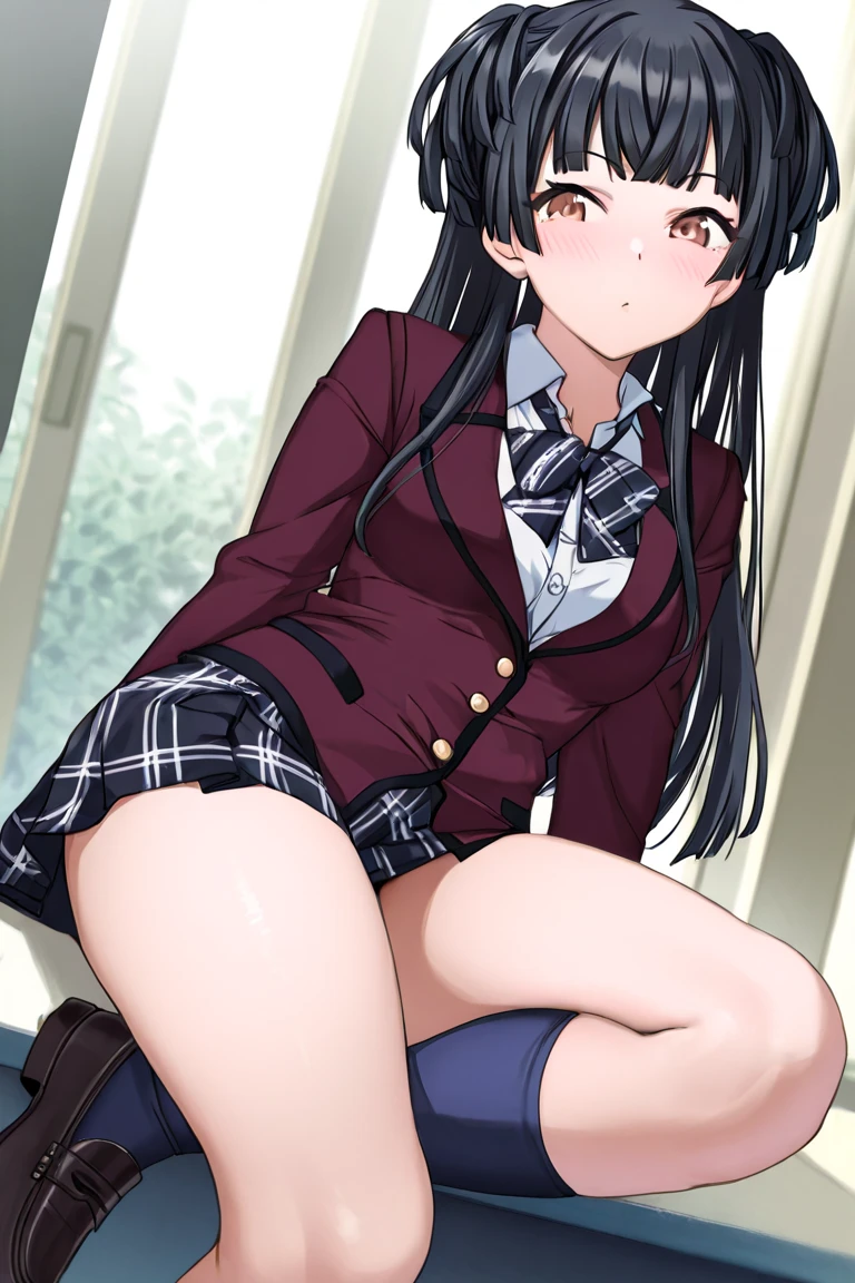 bigお尻、Sweaty buttocks、One Woman、One Man、Many people々々々、beauty、high school girl、Twin tails、Condescending face、Large number of guests、School、classroom、Brasilia、Sailor suit、Short pleated skirt、、Looking down at the viewer, Long Hair, Highest quality, Focus on the thighs, smile,Cute patterned panties、Plump thighs、big Ass、big 、 Black Hair,My thighs are steaming between my legs 、Sweaty panties、Angle from directly below、Entice guests、Spread your legs、Acme convulsions、Obscene sound effects、Naughty sound effects、A man peeks at her panties from underneath、Face sitting、Facing you in a face-to-face sitting position、Cunnilingus、Sweaty crotch