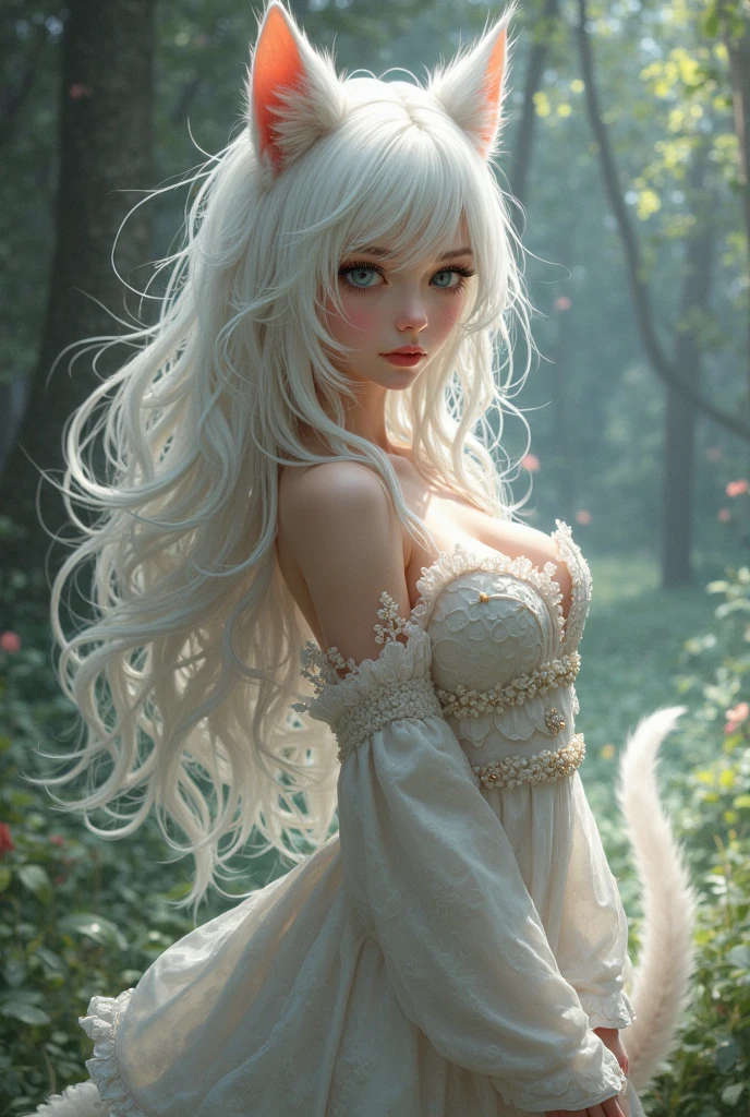 princess woman in the morning glow, heavyset long_hair jewelry | twinkling_lights | pastel_colors | overweight | short_neck | colorful | complementary_colors | forest | forest fairy woman | perfect_eyes | anime_realism 3D perfect | gorgeous | subtractive_lighting | comicbook | overgrown | saturated color | deep color | deep depth of field | polished | whimsical gothic fairycore | stars | intricate beautiful ethereal makeup | long_brown_hair | high resolution bright sunny fantastical (perfect eyes in the style of (HDR) (3D animation realism) (digital photoillustration) (epic) (perfect eyes) (clear eyes) (bright eyes) (bright light) (dynamic lighting) (subtractive lighting) (gorgeous composition) (deep depth of field) (perfect ears) (gloss highlights) (polished chatoyant) (bright highlights) (deep shadows) (ambient occlusion) (hyperrealism) (unique features) (detailed) (whimsical) (fantastical) (stunning) (ultraquality) (16k) (sharp focus) (perfect dynamic pose)