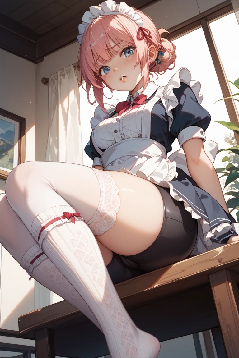 Realistic, (Artwork:1.4, Highest quality), (The details are complex), unity wallpaper 8k, ultra Detailed, (pastel colour:1.3), (race) Underwear and corsets, beautifully、aesthetic, 1 girl, Detailed, Independent, Victorian Mansion, other, other, Sexy, Big Ass, Show off your breasts
