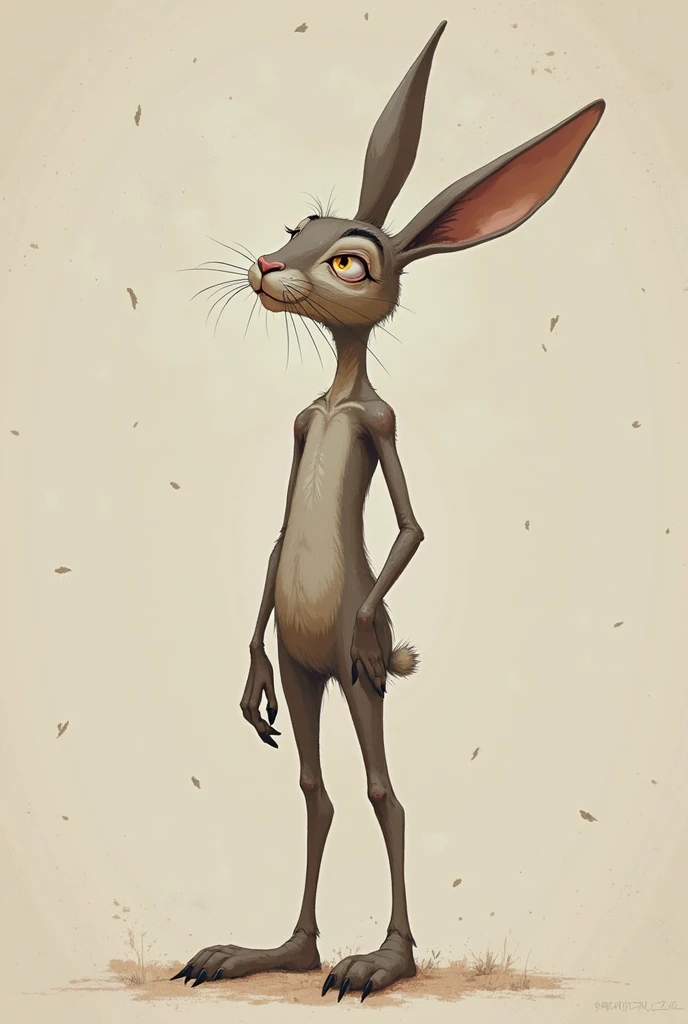 Watership down, fiver, rabbit, pose, skinny, happy