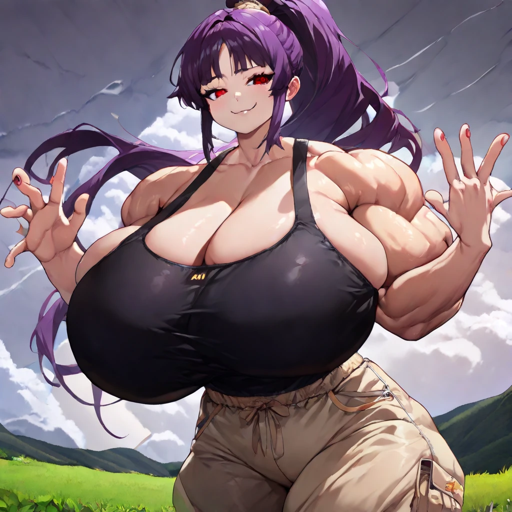 (Private 4K)、(High resolution:1.2)、(High freshness:1.2)、、(Whole Body Ezbian:1.2)、(Two Women:1.6)、((Women with exaggerated large physiques))、(Super big breasts fully opened:1.8)、abnormally developed muscles,,Barefoot woman, , Big arms、(Huge muscles:1.4)、(Dynamic pose:1.2)、(A woman climbing a steep cliff at full speed:1.8)、(Naked Women:1.6)