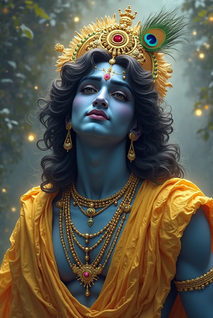 Lord krishna black colour 