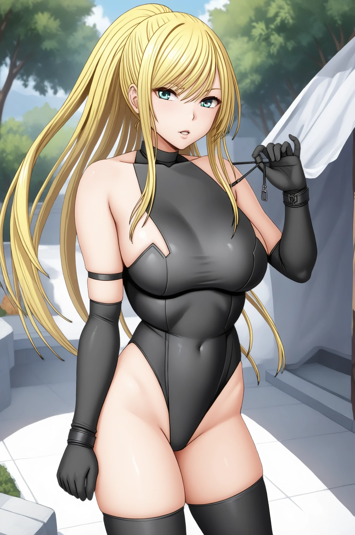 Masterpiece, best quality, very detailed, Ultra high resolution, (photorealistic:1.4), raw photos, (realistic:0.2), 1 girl, alone, long hair,,8k hdr, 1 girl,Blonde hair, shy , medium-large breast, bright eyes, , medium-small breasts,,(Mesh series) ,Spread your legs,have sex,Vaginal sex, Dark Cave ,Red slime, bound up