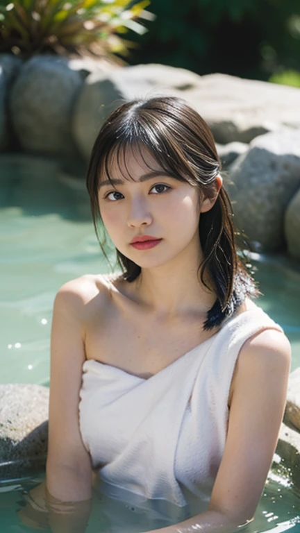 (whole、masterpiece、Highest quality、Very detailed)、Hair color is deep dark brown、Soft Waves、
(Skin is smooth、Lightly reflects light、Healthy shine)、(eyes are almond-shaped、eyes dark brown)、Long eyelashes、Flexible curls、Each one is clearly visible、Thin eyeliner、Natural eyelash shadow)、(Natural pink cheeks)、(Thick lips、smile)(Japanese 、Glamorous Body)、(((Completely naked:1.55)))、(inseam length:1.22)、(Beach:2.11、Pay attention to her whole body and facial expression)、(((Eye highlights and skin detail、Realistic details)))