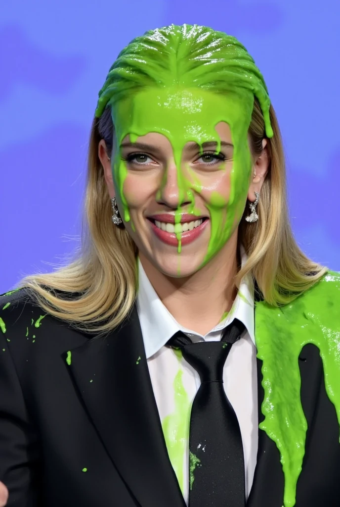Scarlett Johansson as woman with green paint on her face and tie, woman with a tie and a suit covered in paint, covered in slime!!, green slime dripping, green slime, dripping in neon paint, green slime everywhere, oozing slime, skin painted with green, character is covered in liquid, gooey skin, splattered goo, fully covered in colorful paint, colourful slime, cream dripping on face, slime, there is a woman sitting at a table with a green paint on her face, green slime everywhere, green slime dripping, covered in slime!!, a hyperrealistic schoolgirl, hyperrealistic schoolgirl, green slime, character is covered in liquid, oozing slime, inspired by Yanagawa Nobusada, realistic schoolgirl, emma watson as an avocado chair with green paint on her face and tie, dripping in neon paint, covered in slime!!, green slime dripping, green slime, green slime everywhere, oozing slime, neon face paint, fangs and slime, splattered goo, slime, a hyperrealistic schoolgirl, colourful slime, color portrait, skin painted with green, hyperrealistic schoolgirla tie and shirt covered in green paint, covered in slime!!, suit and tie with green slime on her face, green slime everywhere, green slime dripping, highly detailed vfx portrait of, highly detailed vfx portrait, green slime, emma watson as she-hulk, character is covered in liquid, covered in slime!!, oozing slime, emma watson as an avocado, emma watson as hulk, vfx movie closeup