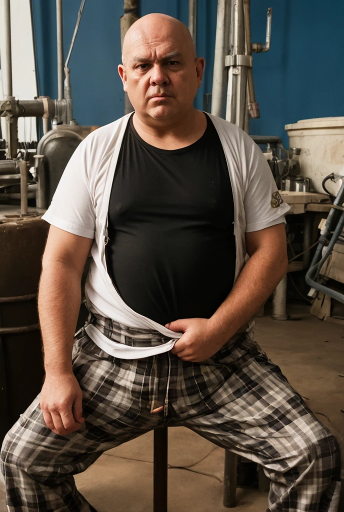 Barak Obama as a very fat dwarf.