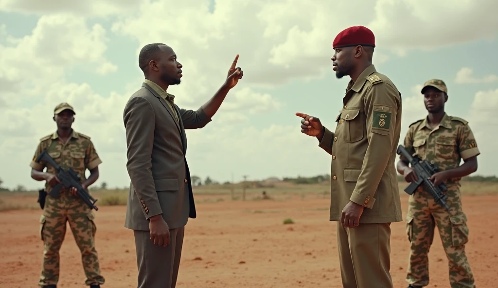 President Bola Ahmed Tinibu shaking hand with terrorist Bello Turji holding AK-47 rifle