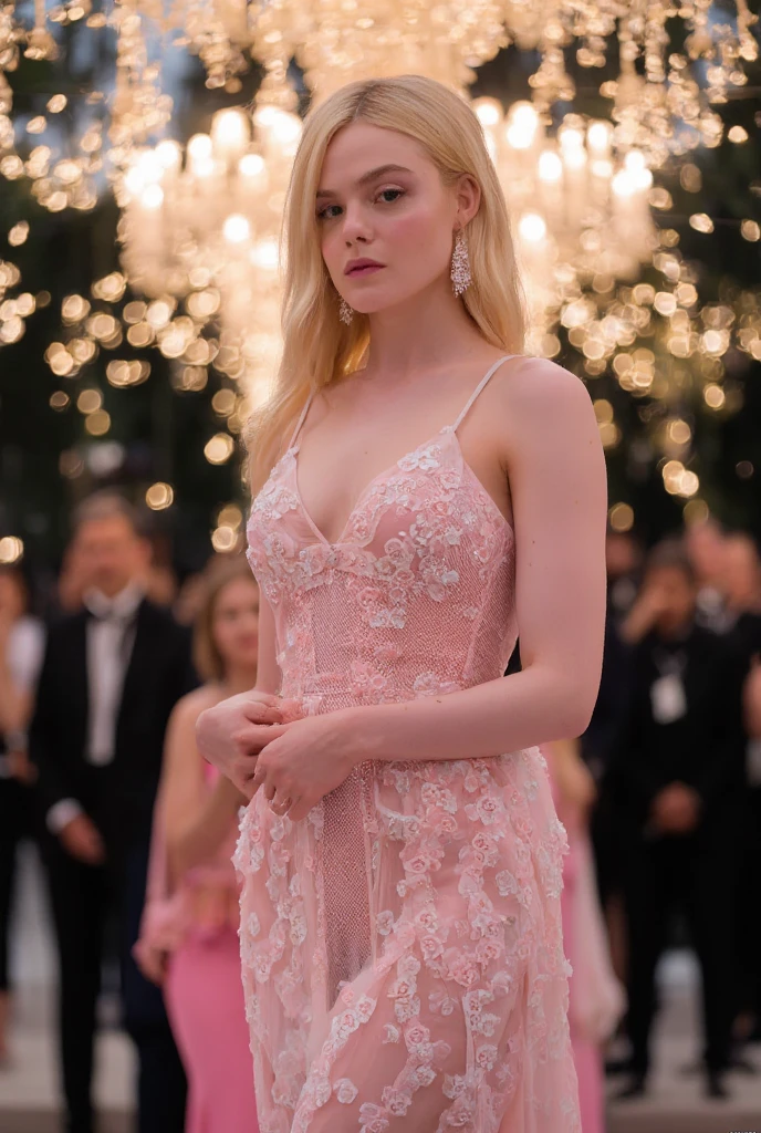 (masterpiece, best quality, high resolution:1.2, photorealistic:1.3), <lora:d4k0t4f:1> d4k0t4f, blonde, portrait, waist up, pink dress