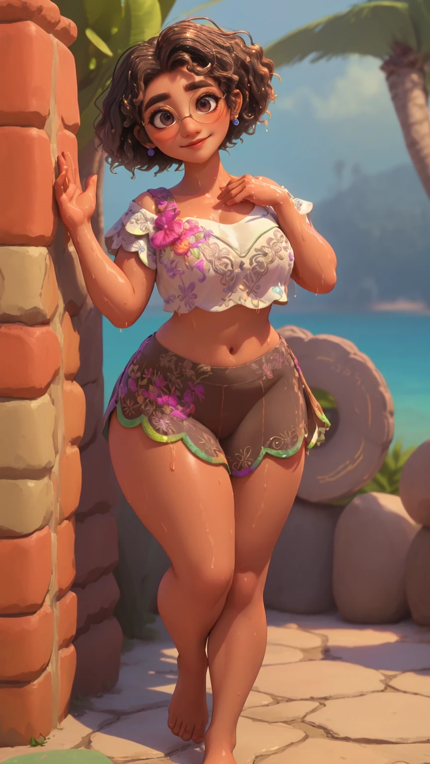 Sombreros，CG hiperrealista de 8k，impeccable perfection的脸，impeccable perfection, de cuerpo completo，pecho grande y enorme，pecho grande y enorme，Los senos grandes caen，35-year-old female model，un poco gordito，bottom position，Swelling，Lactancia Crispy，Lactancia，piel，Aplastado，Los senos grandes caen，latex mamelukeedias negras adhesivas，sirena, delito_Escenas, afuera，la noche, Tema oscuro, pezones al aire