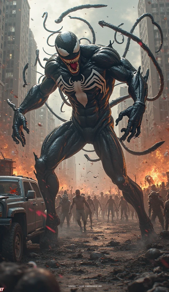 Earth 13578 Venom　American comic style