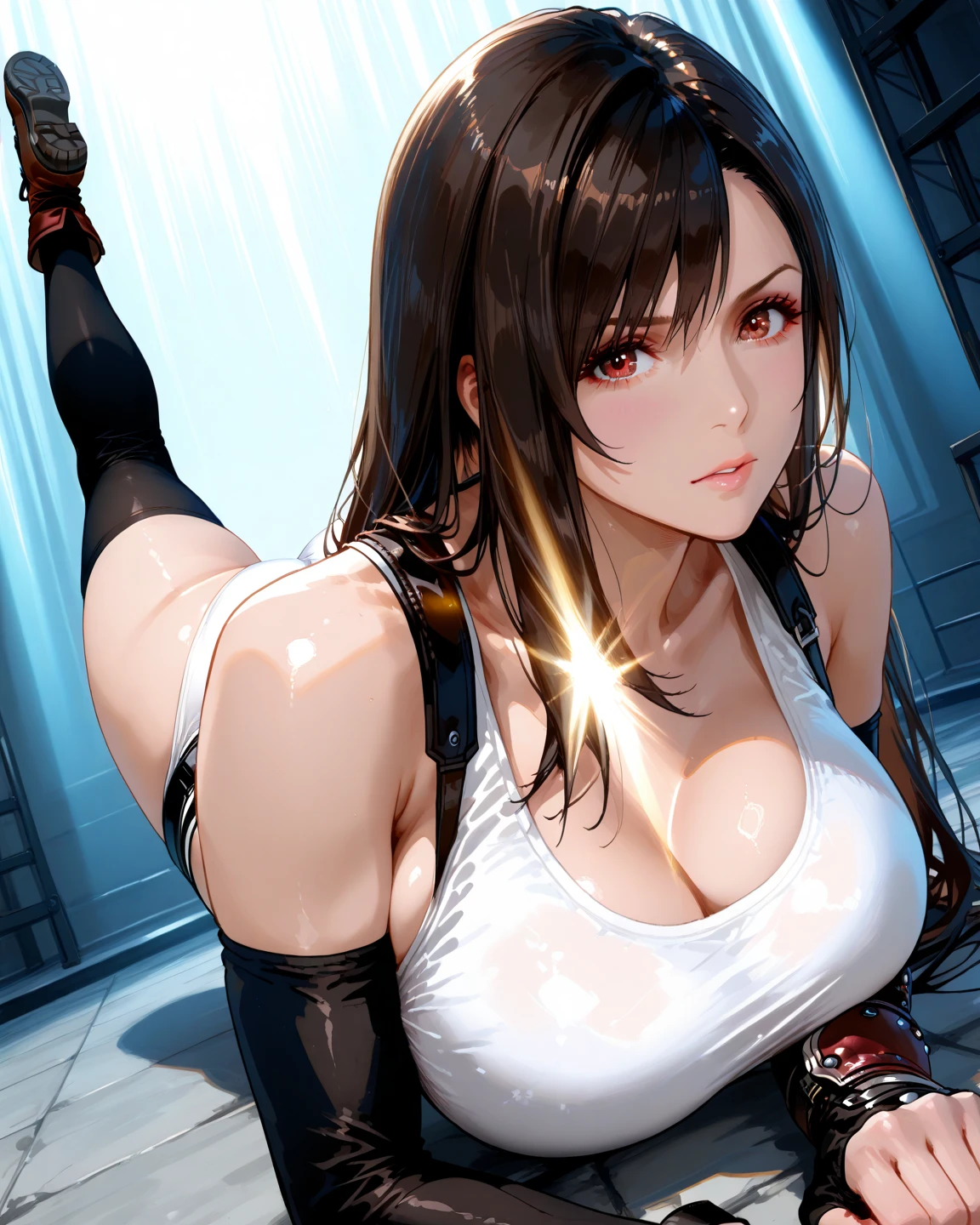 Tifa Lockhart Excessive intake of semen Spanking Huge penis