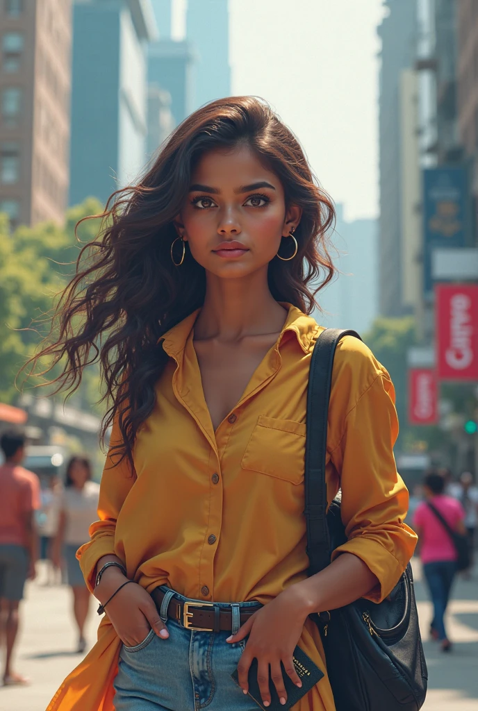 areola and nipple visible, no clothes, Indian girl