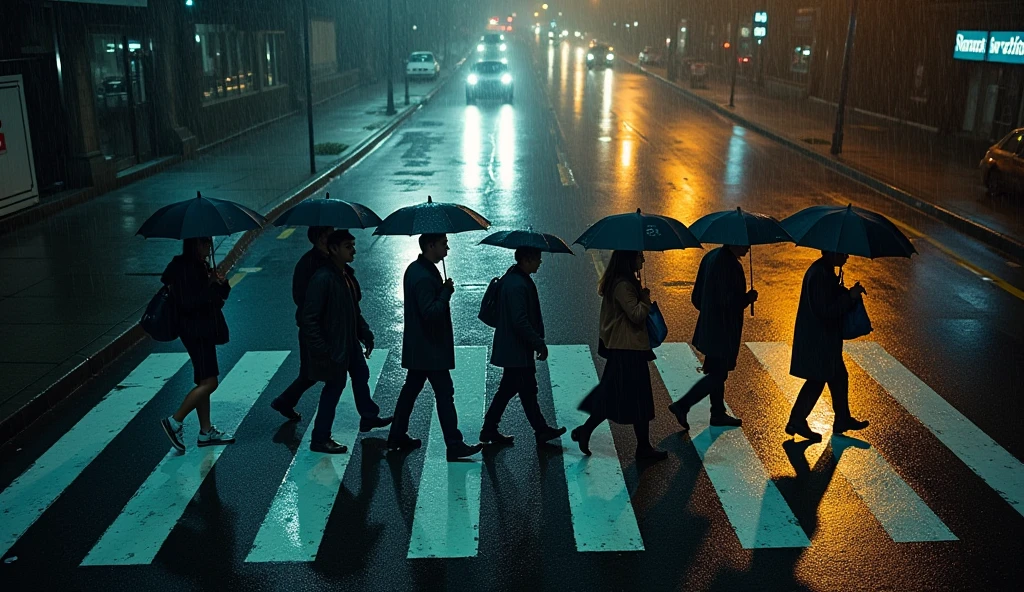 people walking across a crosswalk in a city with a red scarf, many people walking about, walking to work with a briefcase, crossing road, people walking on street, people walking around, people walking in street, crosswalk, people walking, people walking down a street, crosswalks, walking to work, pedestrians, busy streets filled with people, travelers walking the streets