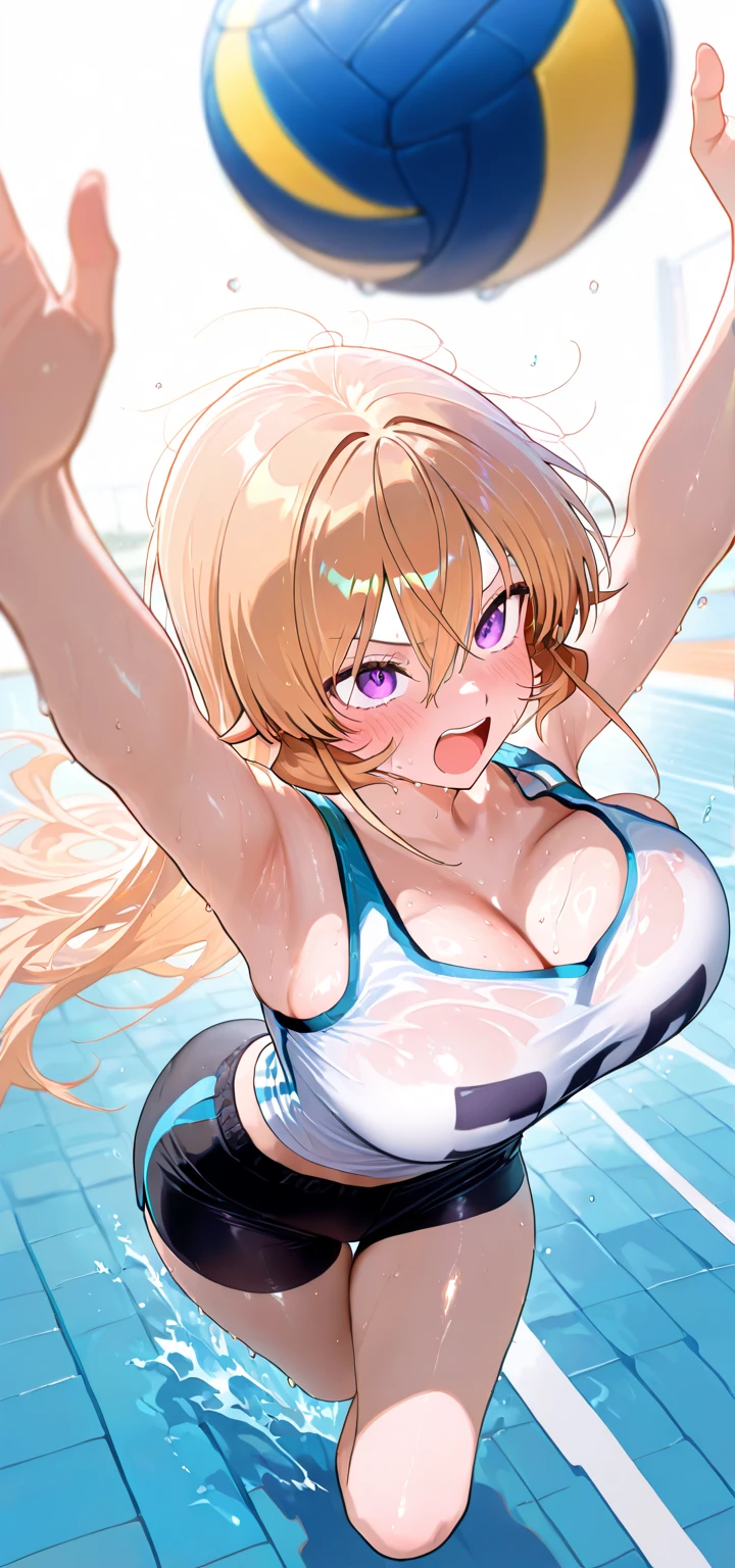 1 girl,Browsing Caution,clavicle, Absurd, brainwashing,Combatant, Hollow Eyes,((Purple glowing eyes 1.5)),  Huge breasts , Expressionless, Emotions are removed,(Black latex tight bodysuit),avert your eyes , whole body shape, ((Squat,Spread your legs, Put your arms behind your head)),(Highest quality、4K、8k、High resolution、Must have:1.2)、Very detailed、(reality、reality的です、reality的:1.37)、Ticker、Hyper HD、Studio Lighting、Ultra High Definition Paint、Sharp focus、Physically Based Rendering、Extreme Detail、Professional specifications、Vibrancy and color、Blurred、Sports portrait、landscape、Horror Style、Anime Big Tits、sf、photograph、Concept Artist、Five Fingers, Perfect body,  {{{masterpiece}}}, {{{Highest quality}}}, {{Very detailed}}, {shape}, {{Very delicate and beautiful}},Improved cost performance、All Roles、Canon 5D MK4でphotograph、photograph, 