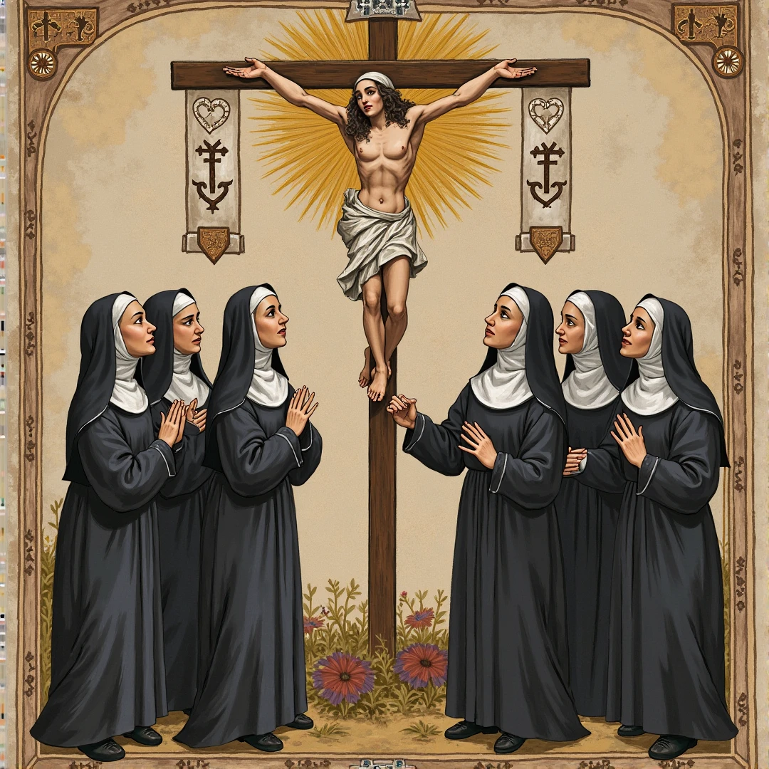 (Masterpiece, Best Quality, Realistic: 1.37), (Intricate and Delicate, Highly Detailed Skin and Face), Beautiful Queen in Black Dress Suite, Wrapped in Luxurious Dark Hooded Robe, Dark Rose and Skull Adorning Her Cloth, (Headdress, Rose, Skull Decoration, Black, Dark), Blue Eyes, Dark Background, Cinematic Soft Lighting, normal Breasts, Open Thighs, cluster, naked,,woman lies on her back with her legs up, showing her pussy,cum on body,top, sexy, woman lies on her back with her legs up, whole naked body, slave, shackled in stocks, lesbians orgy,nuns,back view , back view