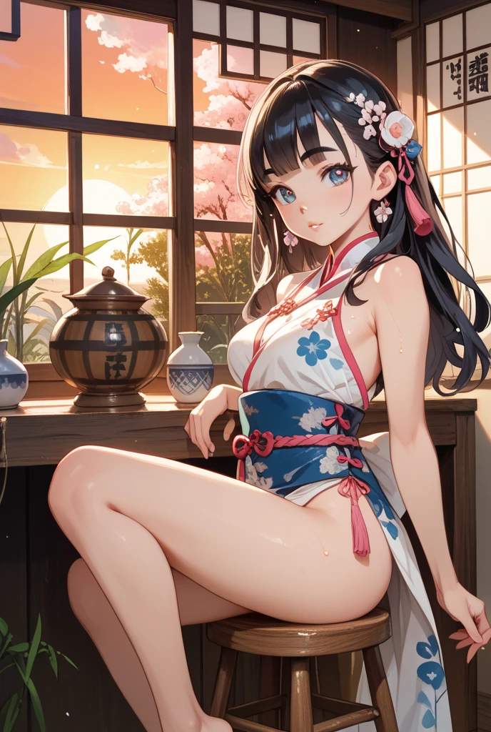 One lady,12year old,japanes,(((maikurobikini))),Upper body portrait,((Natural smile)),Clothes are wet(((Satin Narico)))High quality, detail, Depth and finesse。stares at the camera。Use of fisheye lenses、Beast hairstyle ban、Maintain finger shape、impact-resistanthigh-quality, detail, Depth and 3D effects。Worthy of 16k wallpapers。The texture of the material changes.、Realistic expression.。Official art。Natural light,((Realism: 1.2)), dynamic far view shot,Cinematic lighting, Perfect composition, by sumic.Has a small, ultra-detailliert, Official art, masutepiece, (Best Quality:1.3), glint, Highly detailed CG Unity 16K wallpaper, Detailed background, masutepiece, Best Quality, (masutepiece), (Best Quality:1.4), (超A high resolution:1.2), (hyper realisitic:1.4), (Photorealistic:1.2), Best Quality, High quality, hight resolution, Detail Enhancement,(((Look back and look back)))