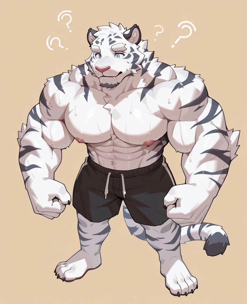 (Vision:1.5), solitary, anthropology, hairy, hairy male, snow leopard, ((Fluffy fur, Fluffy, hairy body)), (snow leopard print), (Thick eyebrows), youth, muscular, White and big skin, Blue-gray pupils, Detailed teeth, defaced face, fundos, student, 灰紫色student, In classrooms, Do homework, sideways, Shy expression, A faint smile, blush, (Dynamic poses:1.5), Clear facial features, Strong, majestic, alone, panoramic, Fog atmosphere, early morning, Tyndall light effect, In classrooms, Sunlight through the window(By Empty Ghost, From snow leopard20, masterpiece, high quality, high resolution,8K)