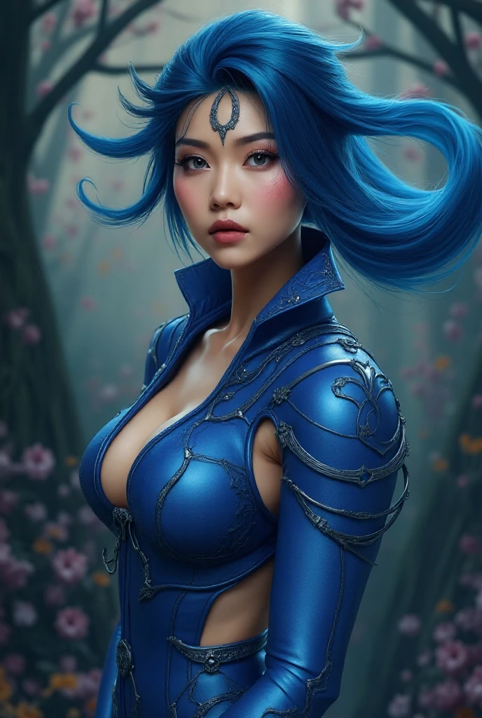 ((A tall girl holds her hands in front of her, Prays)), peeking out from under his forehead, (Slim_thights:1.3), ((Average Breasts)), Slender_thights, aqua hair, 1girl, 独奏, (shapely body:1.4), generous cleavage, Skinny, detailed anatomy, the perfect body, Detailed body, detailized face, Beautiful anatomical eyes. ((Anthony)), (ruined city in the background), Very detailed, (Gloomy color scheme:1.5), Intricately detailed art, Artstation's Detailed Triadic Color Trend in Unreal Engine 5, 8K resolution, deviantart masterpiece.