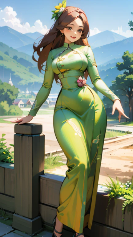 mdjrny-v4 style portrait of a female leprechaun, voluptuous, gorgeous detailed face, mischievous smirk, ample hips, insanely detailed accentuated big booty, mature, great aesthetics, perfect anatomy, well proportioned body, intricate, elegant, highly detailed, digital painting, artstation, concept art, smooth, sharp focus, illustration, art by artgerm and Greg Rutkowski and alphonse mucha, 8k, High-quality, insanely detailed,