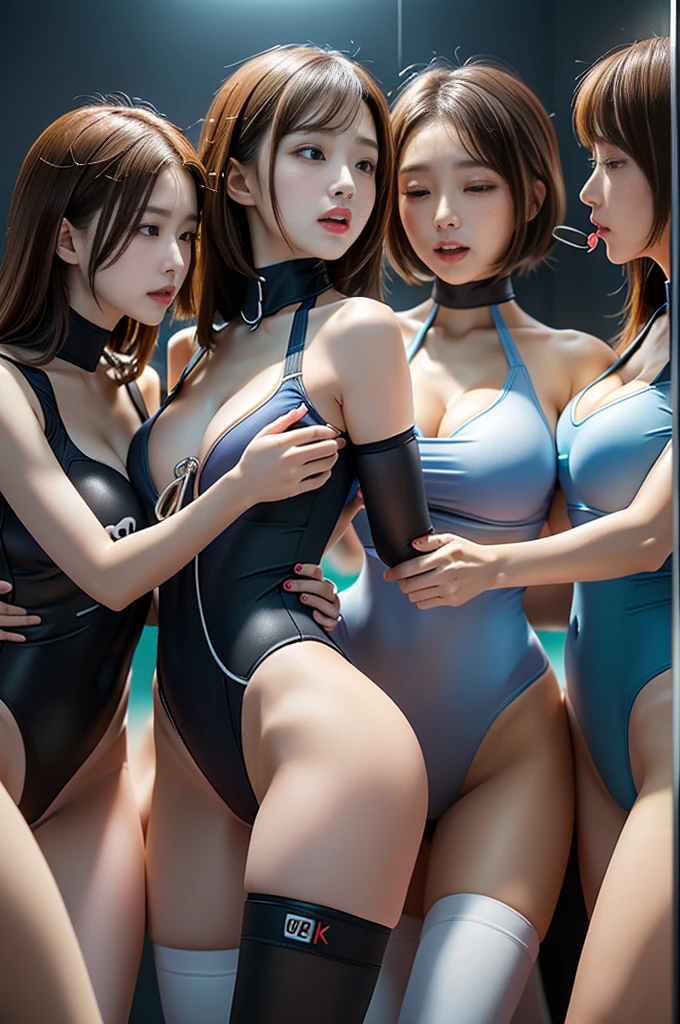 4k,Chinese beauty,Split swimsuit,sexy
