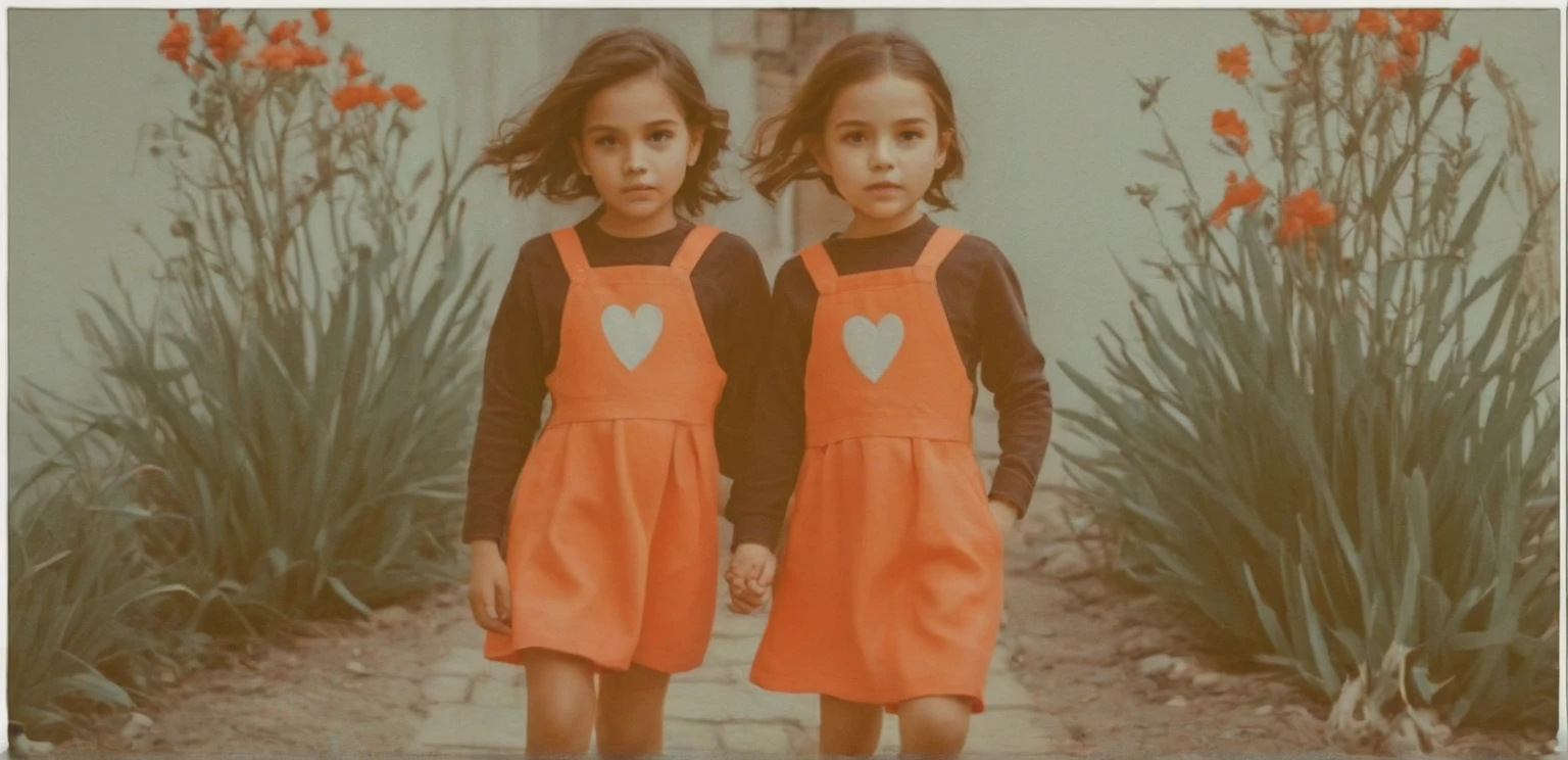 GOTHIC CHILDREN RED CLOTHES