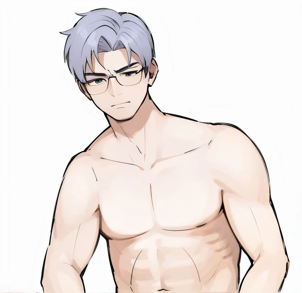 TAN SKIN, Teenage MAN, boy, (masterpiece, best quality), KujouCSA, break, 1boy, (Teenager), 15 years old, (((15 YEARS))) high school student, alone, wearing a tiny thong revealing huge muscular thighs, muscular chest, chiseled abs, body full of muscles, shirtless, topless, yellow eyes, dark silver hair, (((DARK SILVERHAIR))) (DARK SILVER HAIR) spiky hair, hair shaved on the sides, evil smile, fang, intimidating expression, tan skin, tanned man, attractive, teenager, toned pecs, muscular arms, bull neck, smile, aesthetics, look at viewer, upper body photo, university classroom, rest, garden manor. (((short spiked hair))) (((short spiked hair))) (((15 YEARS))) (((15 YEARS))) (((15 YEARS)))