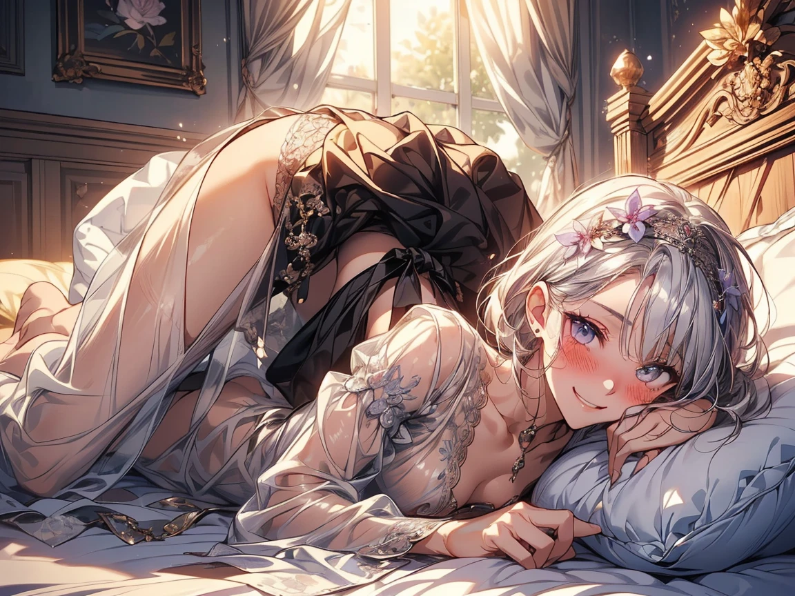 Make an anime girl having sex