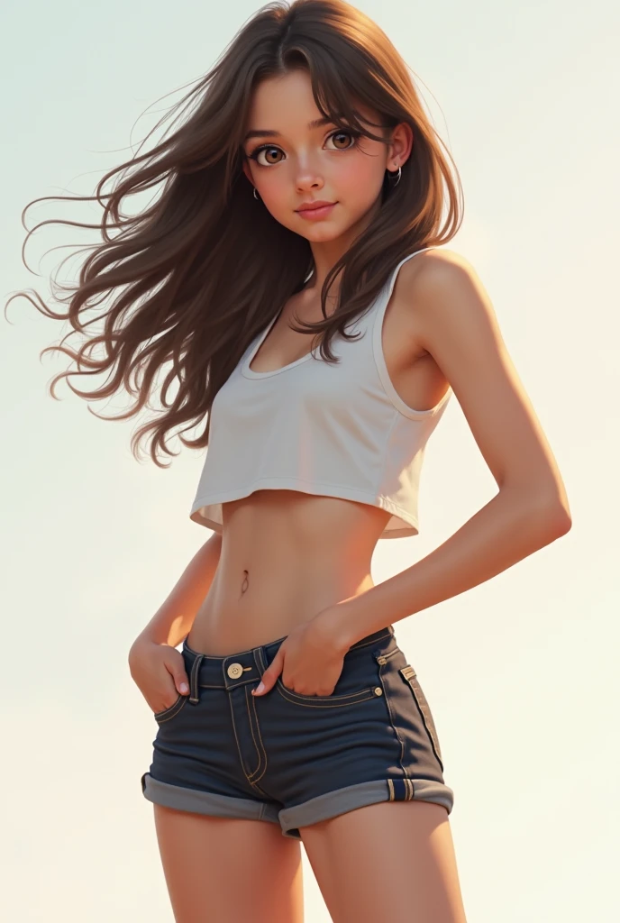  Obra-prima, melhor qualidade, highres, uma imagem do peito feminino bonito, 23 anos de idade, tamanho pequeno, peito liso, pele detalhada, pele bronzeada, tanlines, rabo de cavalo, sensual and sensitive, blusa aberta, downblouse, fundo simples, nsfw, abstact, preto e branco, abstact, tinta, estilo