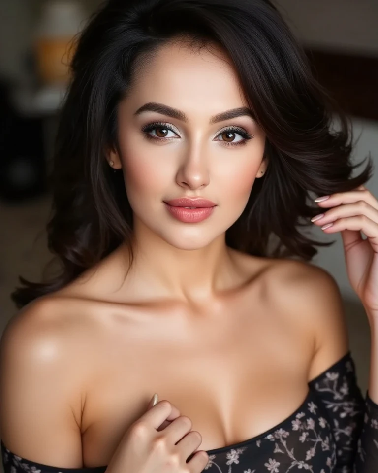 (((best quality,4k,8k,highres,masterpiece:1.2),ultra-detailed,(realistic,photorealistic,photo-realistic:1.37),beautiful detailed eyes,beautiful detailed lips,extremely detailed eyes and face,long eyelashes,2girls,illustration,sexy and confident expression,short, sensual kimono with sheer fabric and delicate floral embroidery, combined with luxurious silk and intricate lace trim, deep V-neckline and off-shoulder design with flowing, kimono-style sleeves, short length with a fitted bodice to emphasize a curvaceous figure,stunning appearance,seductive pose,provocative body language,vivid colors,studio lighting,emphasis on natural sunlight,highlighting the beauty of the subject's face and body,subtle shadows accentuating the curves,subtle smoky eye makeup,intense gaze that captivates the viewers,playful and inviting smile,glowing makeup,well-defined features,enhancing the attractiveness,sexy pout with bold lipstick,enticing and alluring air,setting the atmosphere of desire,19 years old,appearing youthful and vibrant,expressing independence and confidence,conveying a strong and seductive charm.)))