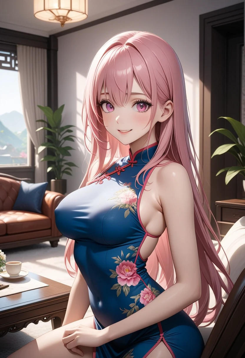 ultra-detailed, ((one girl)), (pale skin:1.4), in pastel colors gyaru, (heavy makeup), (professional lighting) hyper detailed, absurdres, 8K, Beautiful Face, (Laugh shyly), ((teasing smile:1.8)), ((Wink:1.7)), (Laugh with your mouth wide open),((Tilt your face:1.6)), View your viewers, ((Bright red cheeks:1.6)),Glossy Red Lips, ((Big Breasts:1.6)), ((undressing:1.2)), noon, Shrine festival stalls, ((eat candied apple stick)), ((Anime style background)),masterpiece, Highest quality, so beautiful,Latest, Complex details, (Pink long nails), (nail art), (ring),(bracelet), (Floral Choker),AI-generated, Complex,High resolution, Highest quality, super high quality,3D Images、3D Images,One person,Pastel pink long hair,(High Ponytail), (wavy hair:1.3), Pastel anime woman posing for a photo, ((Fine grain、blue eyes、glowing eyes:1.4)), (Squint your eyes:1.1),a hyperRealistic , hyperRealistic , Realistic,Anime woman with long pastel pink hair, Smooth anime CG art, A girl in a gorgeous pastel-colored kimono, ((Pastel-colored furisode)),(Pink large floral pattern), (sideboob), Long flower hair ornament,Floral Earrings, Mature Body, tall,Narrow waist,((from side)), ((leaning forward:1.2)),