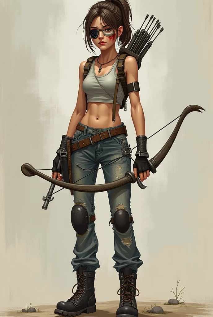 there is a woman in a dress holding a gun and a bird, lara croft medieval, caitlyn from league of legends, fantasy character art, epic digital art illustration, deviantart artstation cgscosiety, rpg character art, rpg concept art character, epic fantasy character art, stylized urban fantasy artwork, realistic character concept art, ashe, illustration concept art