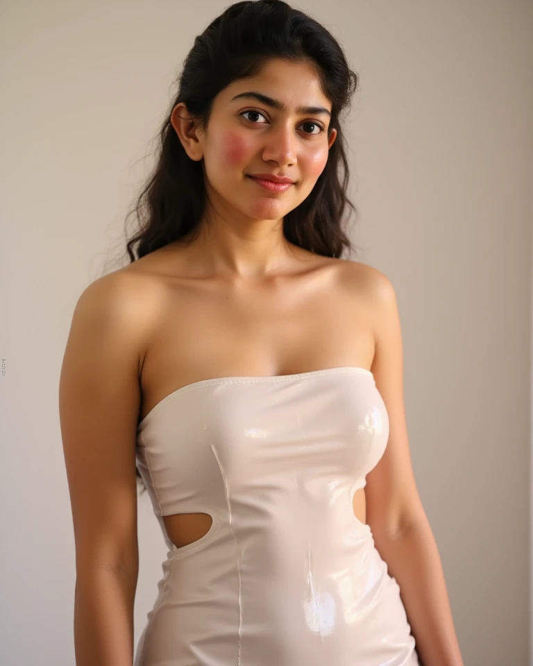mulher jovem, 20 anos, loira, olhos azuis verdeados, vestindo um vestido longo de seda, com detalhes em tons pasteis, burn scars on the neck and bust, hands and arms. cabelo loiro claro, olhos azuis verdeados