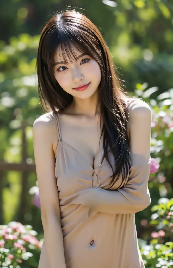 masterpiece、high resolution、((camisole:1.3)) 、(panties)、((small breasts 1:1.3))、((small breasts))、(A cup bust)、((small tits:1.3))、RAW photo、16K、(Bokeh:1.3)、
35 years old、Japanese、beautiful face、（bright smile：1.1）、juicy lips 、Super detailed、High resolution、one girl、Full body Esbian