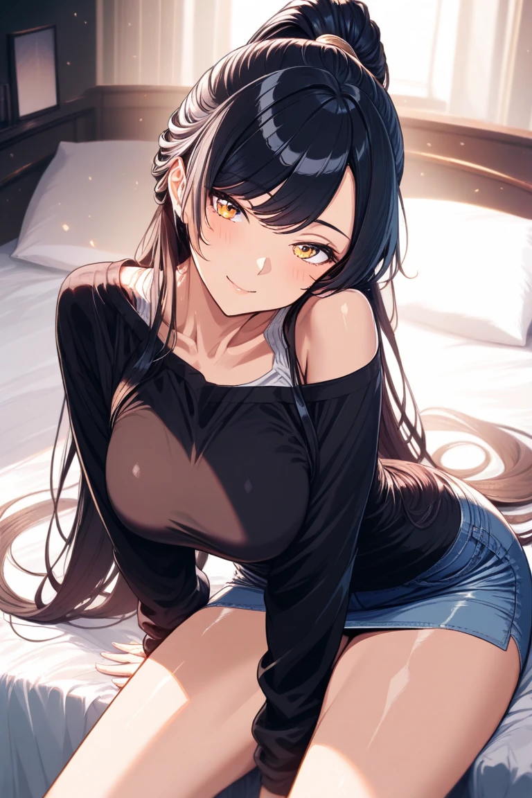(masterpiece), (best quality), (ultra-detailed), (best illustration), (best shadow),
BREAK
girl, detailed eyes, sweat, steam, medium breast, nsfw, looking at viewer, light smile,