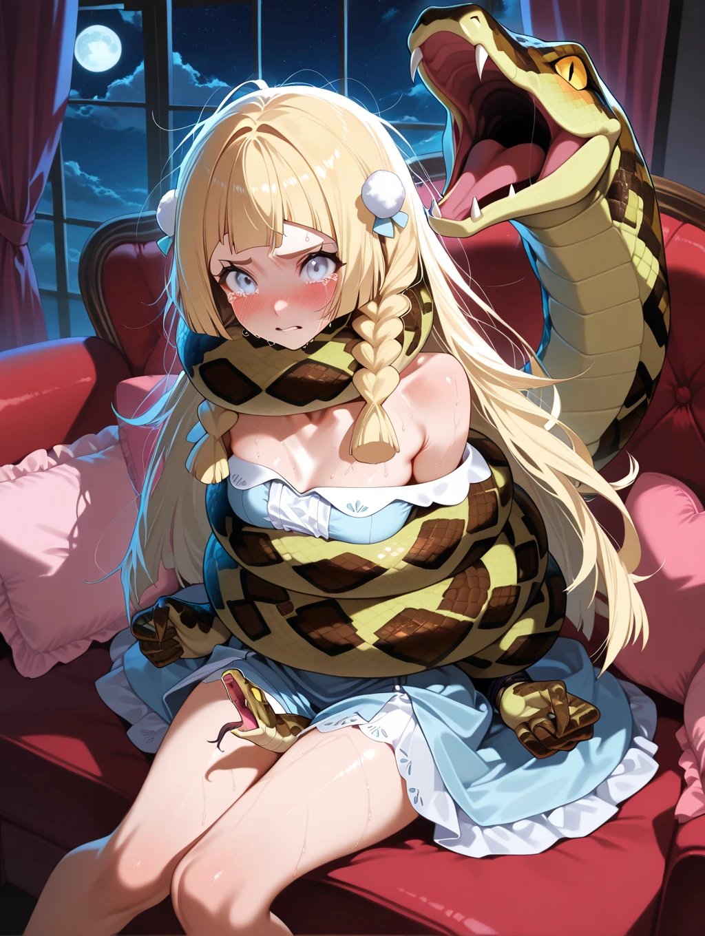 Kissing and having solo sex with a giant cockroach、A very cute blonde beauty。The background is blue sky、She's in tears。Her face is very cute、The mouth is dirty、Kissing cockroaches。The breasts are very large、The nipples are also very large。She is crying while kissing and having sex with a dirty cockroach。Her pussy is dirty with cockroaches and dirty fluids.。She has beautiful legs、Wearing thighhighs。The scene of a lewd crime committed by a filthy filthy bug。Intrusion, light clothing, flushing, excitement, ecstasy, dirty beach full of mealworms、High-quality anime-style proof photo of a beautiful fair-skinned, long-haired blonde with sad blue eyes。The crime is committed while wearing a filthy negligee-style maid swimsuit made from filthy mealworm pasta.。The background is a garbage dump、The sea water is very dirty and very brown.。Sitting on a mealworm with legs apart。Covered in brown liquid, completely transparent, covered with complex random glitch art. Bikini First Night。Reproduction with Mealworms。Breeding with cockroaches。Mealworm nursery。sitting with legs uncrossed。hands behind headAt the beach full of mealworms、A beautiful fair-skinned, long-haired, ecstatic beauty with a happy expression is happily wearing a brown bikini swimsuit。The background is a garbage dump、The sea water is very dirty and brown.。Beautiful feet breaking melon。In front of Gosekibkris。Gokisebrix。After the Segokkikubusuri。Her mating with mealworms is prohibited because it is unsanitary and dangerous.、Dangerous sucking game。Bathed in bright red bugs。
