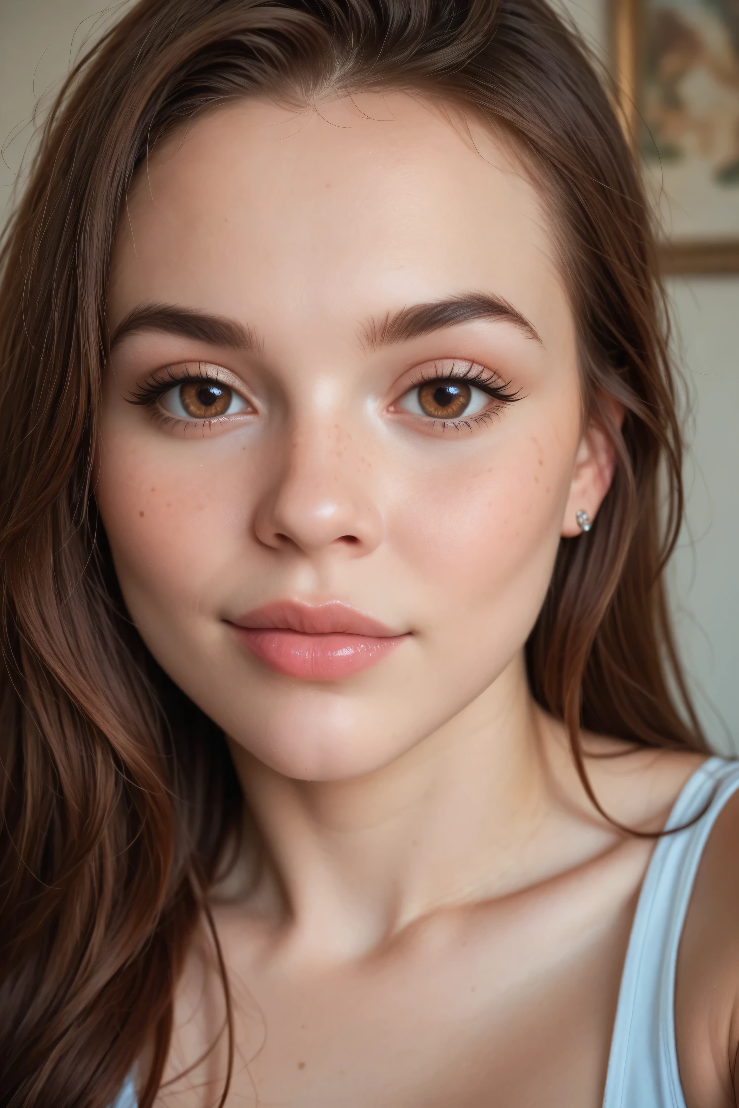 photo of Seraphina_Everhart, 21 years old, perfect body,
brown eyes, close up on the face selfie
((best quality)), ((hyper-realistic)), (ultra-detailed), photo, high quality,

