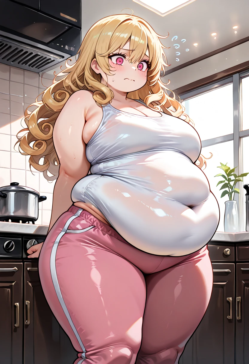 fat, large belly, standing, fat belly, very fat, large stomach, chubby,very fat, safe for work, obese, giant belly, fat, huge, heavy, very fat, safe for work, fat, large belly, standing, grabbing belly, very fat, large stomach, chubby (best quality, masterpiece),safe for work, obese, giant belly, fat, huge, heavy, very fat, safe for work, fat, large belly, standing, grabbing belly, very fat, large stomach, chubby (best quality, masterpiece), sitting down on cough, eating -cream, table with cream, blonde