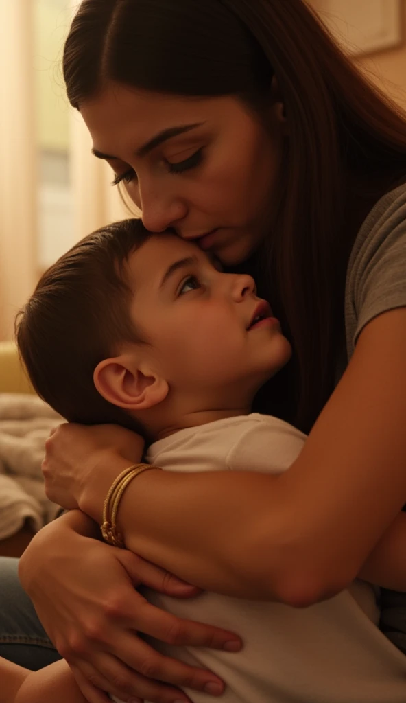 there is a woman holding a baby in her arms, imagem de qualidade muito baixa, 1614572159, Directed by: Emma Andijewska, fotografia, Directed by: Hristofor Zhefarovich, Directed by: Aleksander Gierymski, muito muito muito bonito!!, por Ingrida Juniper, with a kid